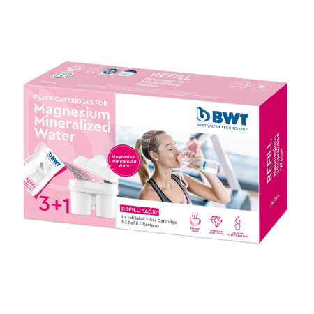BWT Refill Magnesium Mineralized vízszűrőbetét + 3 db utántöltővel